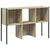 Produktbild 9 för Bokhylla sonoma-ek 102x28x172 cm konstruerat trä