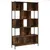 Produktbild 2 för Bokhylla rökfärgad ek 102x28x172 cm konstruerat trä