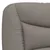 Produktbild 10 för Sängram med huvudgavel taupe 90x190 cm tyg