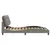 Produktbild 5 för Sängram med huvudgavel taupe 140x190 cm tyg