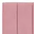 Produktbild 10 för Sängram med huvudgavel rosa 100x200 cm sammet