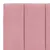 Produktbild 10 för Sängram med huvudgavel rosa 160x200 cm sammet