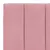 Produktbild 10 för Sängram med huvudgavel rosa 200x200 cm sammet