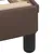Produktbild 9 för Sängram med huvudgavel brun 90x200 cm konstläder