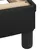 Produktbild 6 för Säng med madrass svart 80x200 cm konstläder