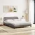 Produktbild 3 för Säng med madrass taupe 160x200 cm tyg