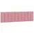 Produktbild 5 för Säng med madrass rosa 180x200 cm sammet