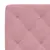 Produktbild 6 för Säng med madrass rosa 80x200 cm sammet