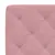 Produktbild 6 för Säng med madrass rosa 90x190 cm sammet