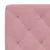 Produktbild 6 för Säng med madrass rosa 120x200 cm sammet