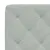 Produktbild 6 för Säng med madrass ljusgrå 200x200 cm sammet