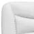 Produktbild 6 för Säng med madrass vit och svart 80x200 cm konstläder