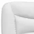 Produktbild 6 för Säng med madrass vit 140x190 cm konstläder