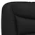 Produktbild 6 för Säng med madrass svart och vit 140x190 cm konstläder