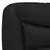 Produktbild 6 för Säng med madrass svart och vit 180x200 cm konstläder