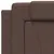 Produktbild 7 för Säng med madrass brun 90x190 cm konstläder