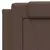Produktbild 7 för Säng med madrass brun 100x200 cm konstläder