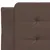 Produktbild 7 för Säng med madrass brun 90x190 cm konstläder