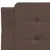 Produktbild 7 för Säng med madrass brun 90x200 cm konstläder