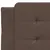 Produktbild 7 för Säng med madrass brun 100x200 cm konstläder