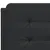 Produktbild 7 för Säng med madrass svart 120x200 cm konstläder
