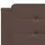Produktbild 7 för Säng med madrass brun 200x200 cm konstläder