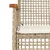 Produktbild 4 för Matgrupp för trädgården med dynor 7 delar beige konstrotting