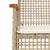 Produktbild 4 för Soffgrupp för trädgården med dynor 4 delar beige konstrotting