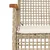 Produktbild 5 för Matgrupp för trädgården med dynor 9 delar beige konstrotting