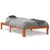 Produktbild 2 för Sängram vaxad brun 75x190 cm massiv furu