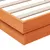 Produktbild 10 för Sängram vaxbrun LED 100x200 cm massiv furu