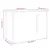 Produktbild 10 för Konsolbord vaxbrun 110x55x75 cm massiv furu