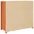 Produktbild 9 för Sidoskåp vaxad brun 100x40x90 cm massiv furu