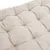Produktbild 5 för Dyna till solsäng gräddvit 160x50x10 cm fuskmocka