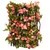 Produktbild 5 för Konstväxt murgröna spaljé expanderbar 5 st mörk rosa 180x30 cm