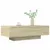 Produktbild 3 för Soffbord sonoma ek 100x49,5x31 cm konstruerat trä