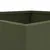 Produktbild 9 för Odlingslådor 2 st olivgrön 32x30x29 cm kallvalsat stål