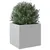 Produktbild 4 för Odlingslåda silver 32x30x29 cm galvaniserat stål