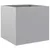 Produktbild 7 för Odlingslådor 2 st silver 32x30x29 cm galvaniserat stål