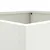Produktbild 9 för Odlingslådor 2 st vit 49x47x46 cm kallvalsat stål