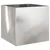 Produktbild 2 för Odlingslåda silver 49x47x46 cm rostfritt stål