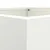 Produktbild 7 för Odlingslåda vit 52x48x75 cm kallvalsat stål