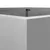 Produktbild 9 för Odlingslåda silver 52x48x75 cm galvaniserat stål
