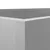 Produktbild 9 för Odlingslåda silver 62x30x29 cm galvaniserat stål