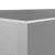 Produktbild 9 för Odlingslåda silver 62x40x39 cm galvaniserat stål