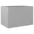 Produktbild 5 för Odlingslåda silver 62x47x46 cm galvaniserat stål