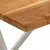 Produktbild 6 för Bänk med levande kant 105 cm massivt akaciaträ