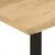 Produktbild 6 för Avlastningsbord med levande kant 105x33x76 cm massivt mangoträ