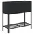 Produktbild 8 för Odlingslådor med hylla 2 st svart 70x28x70 cm konstrotting