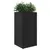 Produktbild 4 för Odlingslådor 2 st svart 40x40x80 cm konstrotting